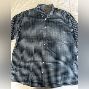Eddie Bauer Blue Long SleeveCasual Button Down Shirt